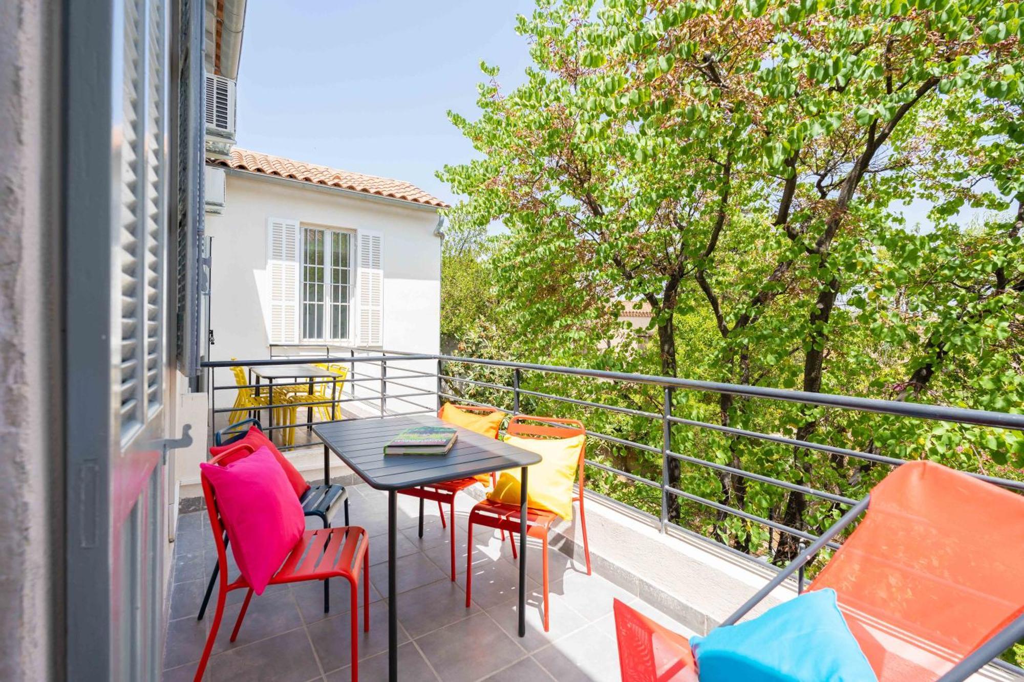 Le Concorde 3 - Appartement 2 Chambres - 8 Pers - Terrasse - Clim Marseille Kültér fotó